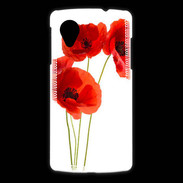 Coque LG Nexus 5 Coquelicots en peinture 150