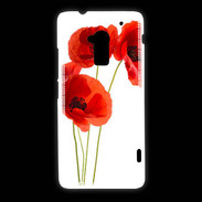 Coque HTC One Max Coquelicots en peinture 150