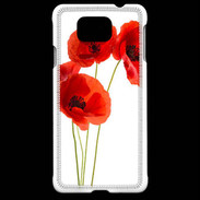 Coque Samsung Galaxy Alpha Coquelicots en peinture 150