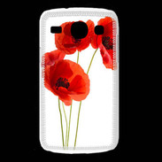 Coque Samsung Galaxy Core Coquelicots en peinture 150