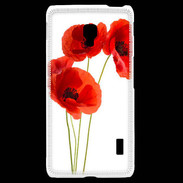 Coque LG F6 Coquelicots en peinture 150