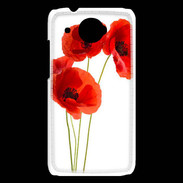 Coque HTC Desire 601 Coquelicots en peinture 150