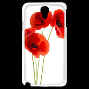 Coque Samsung Galaxy Note 3 Light Coquelicots en peinture 150