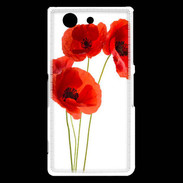 Coque Sony Xperia Z3 Compact Coquelicots en peinture 150