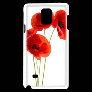 Coque Samsung Galaxy Note 4 Coquelicots en peinture 150