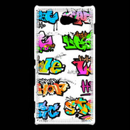 Coque Sony Xperia M2 Urban Graffiti 