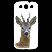 Coque Samsung Galaxy S3 Portrait d'un chevreuil 50