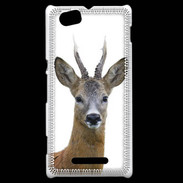 Coque Sony Xperia M Portrait d'un chevreuil 50