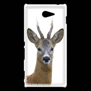 Coque Sony Xperia M2 Portrait d'un chevreuil 50