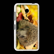 Coque Nokia Lumia 635 Automne et Hérisson