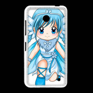 Coque Nokia Lumia 635 Chibi style illustration of a Super Heroine