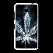 Coque Nokia Lumia 635 Feuille de cannabis en fumée