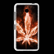Coque Nokia Lumia 635 Cannabis en feu