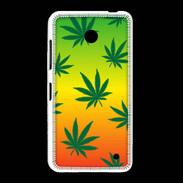 Coque Nokia Lumia 635 Fond Rasta Cannabis