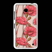 Coque Nokia Lumia 635 Fleurs vintage 2