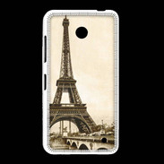 Coque Nokia Lumia 635 Tour Eiffel Vintage en noir et blanc