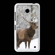 Coque Nokia Lumia 635 Cerf en hiver 50