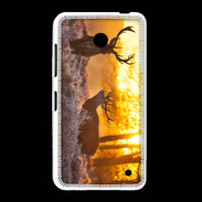 Coque Nokia Lumia 635 Cerf au couché de soleil 600