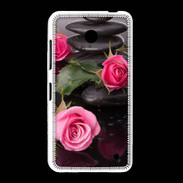 Coque Nokia Lumia 635 Rose et Galet Zen