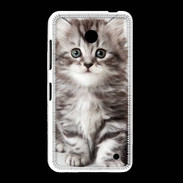 Coque Nokia Lumia 635 Chaton gris 