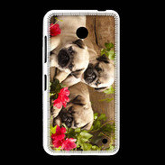 Coque Nokia Lumia 635 Trio de chiots Carlin