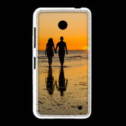Coque Nokia Lumia 635 Balade romantique sur la plage 5