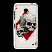 Coque Nokia Lumia 635 Carte Tête de mort Carreau