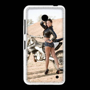 Coque Nokia Lumia 635 Moto cross sexy 