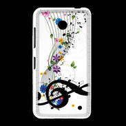 Coque Nokia Lumia 635 Farandole de notes de musique 1