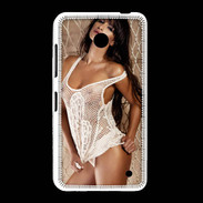 Coque Nokia Lumia 635 Belle brune 2