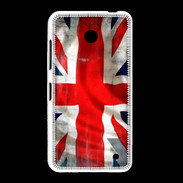 Coque Nokia Lumia 635 Drapeau anglais grunge