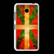 Coque Nokia Lumia 635 Drapeau Basque Vintage