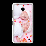 Coque Nokia Lumia 635 Jumeaux avec bonbons