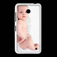 Coque Nokia Lumia 635 Bébé allongé sur le dos