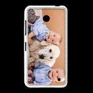 Coque Nokia Lumia 635 Jumeau avec chien