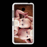 Coque Nokia Lumia 635 Bébés avec biberons