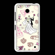 Coque Nokia Lumia 635 Thème mariage 1