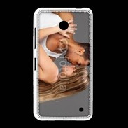Coque Nokia Lumia 635 Couple métisse 1