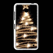 Coque Nokia Lumia 635 Sapin de noël feu d'artifice