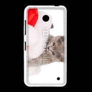 Coque Nokia Lumia 635 Chaton Noël