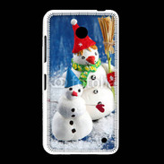 Coque Nokia Lumia 635 Bonhommes de neige