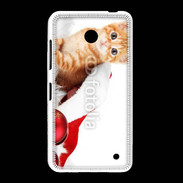 Coque Nokia Lumia 635 Chaton Noël