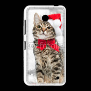 Coque Nokia Lumia 635 Chat Noël 2