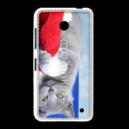 Coque Nokia Lumia 635 Chat Noël 6