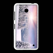 Coque Nokia Lumia 635 paysage d'hiver