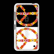 Coque Nokia Lumia 635 Symbole de la paix Hippie