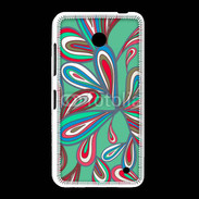 Coque Nokia Lumia 635 Fond Hippie en vert 