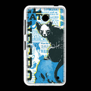 Coque Nokia Lumia 635 Tête de Mort Chat noir