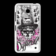 Coque Nokia Lumia 635 Tête de Mort Difficult