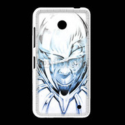 Coque Nokia Lumia 635 Monstre en dessin bleu